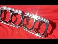 1966 Buick Skylark NOS Headlight Bezels