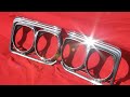 1966 Buick Skylark NOS Headlight Bezels