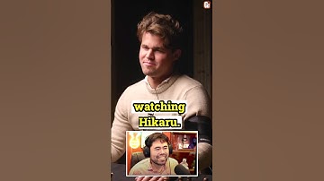 Magnus kijkt regelmatig naar Hikaru