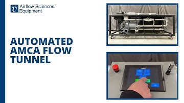 Automated AMCA Flow Tunnel by Airflow Sciences Equipment