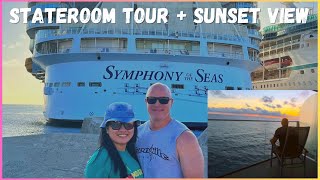 Stateroom 10592 Ocean View with Big Balcony #royalcaribbean (first cruise) Symphony of the Seas Tour by Jacky (mom wife vibe) 458 views 1 year ago 7 minutes, 3 seconds