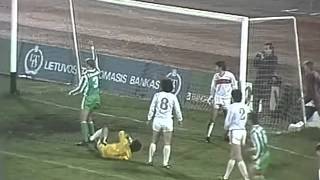 Жальгирис - Спартак  2:1 (Чемпионат СССР 1989 - 30 тур)