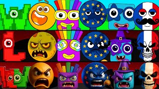 Incredibox Sprunki OC Phase 1 to Phase 3 L Steal, Five