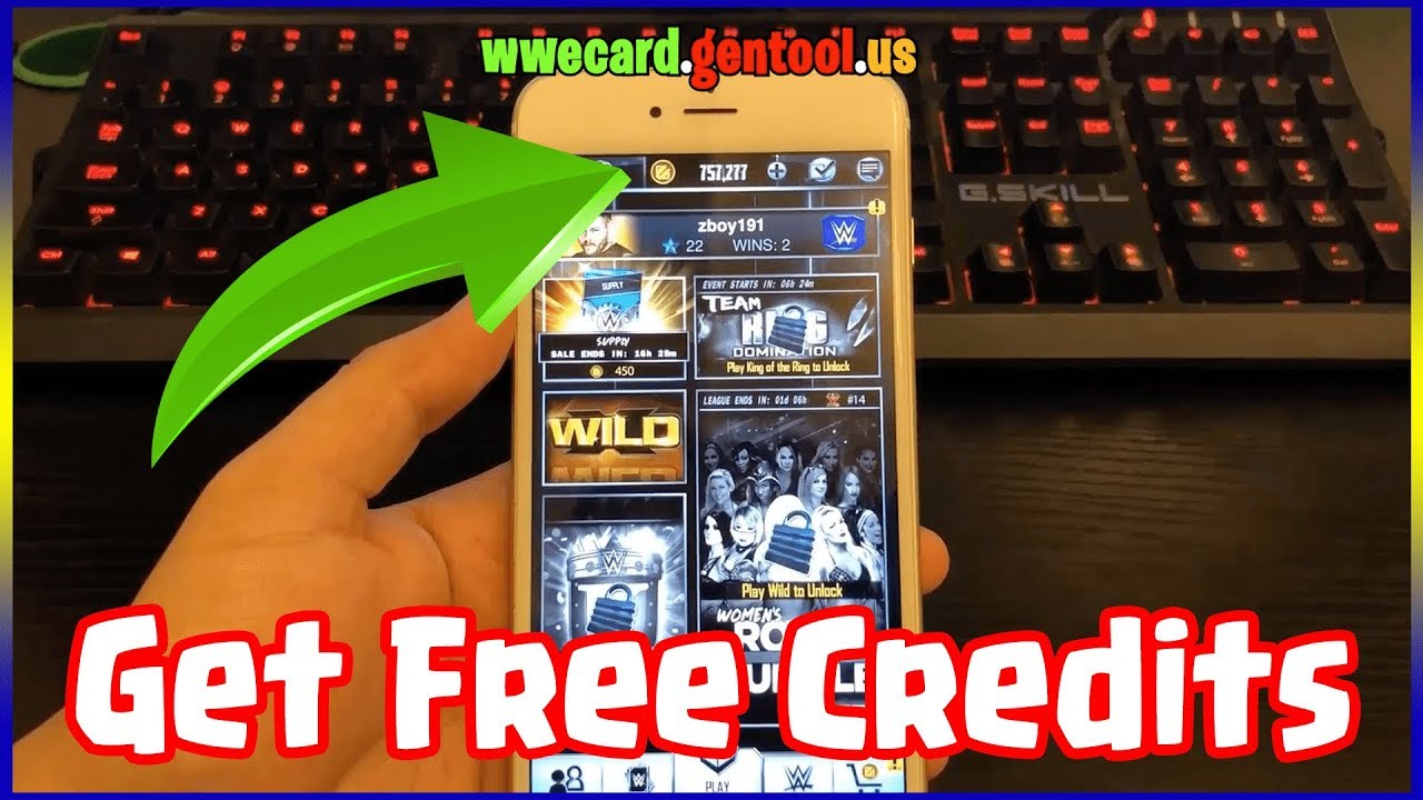 WWE SUPERCARD Hack Credits on iOS/Android FREE! Latest Update with Proof