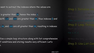 Finding the Indexes of Numbers Greater than k in Python Sublists