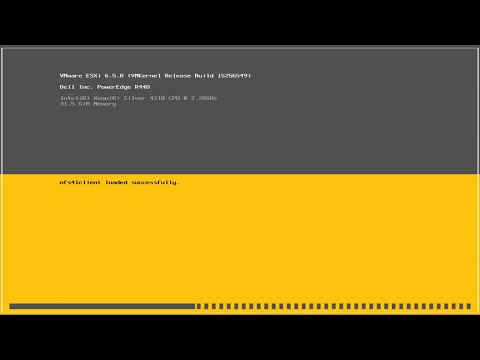 How to install VMware ESXi 6.5 custom OS through iDRAC 9 on DELLEMC R440