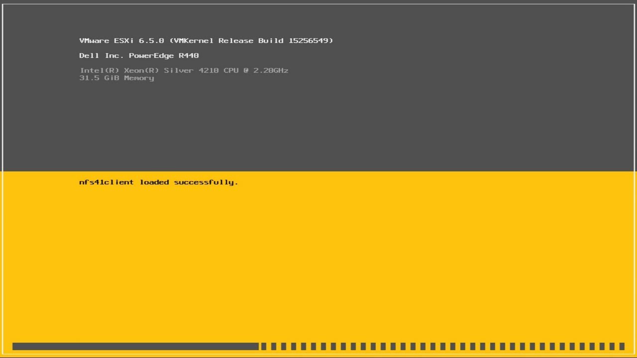 install vmware esxi from usb on dell poweredge server