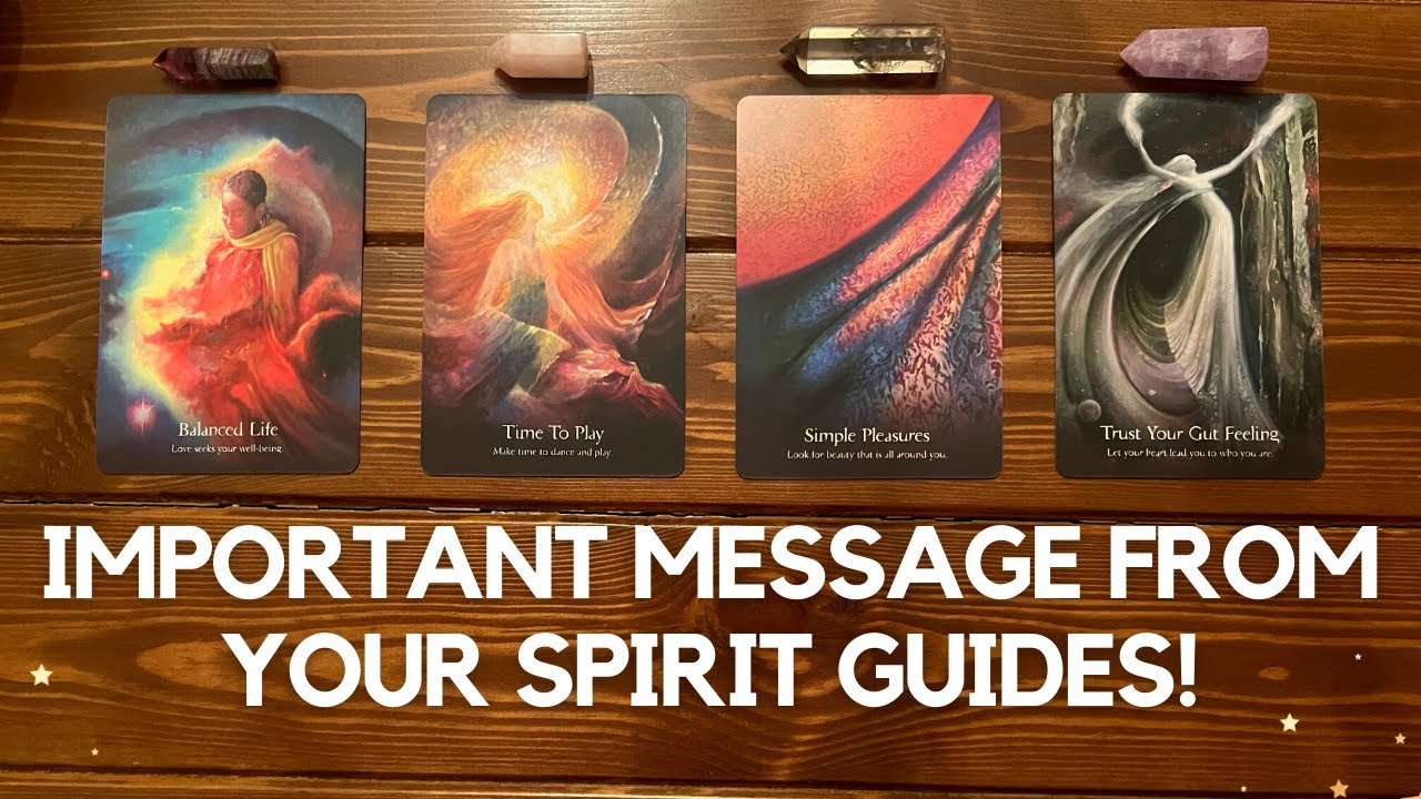 Important Messages from Your Spirit Guides! ✨😇 ❤️ ✨ | Pick a card