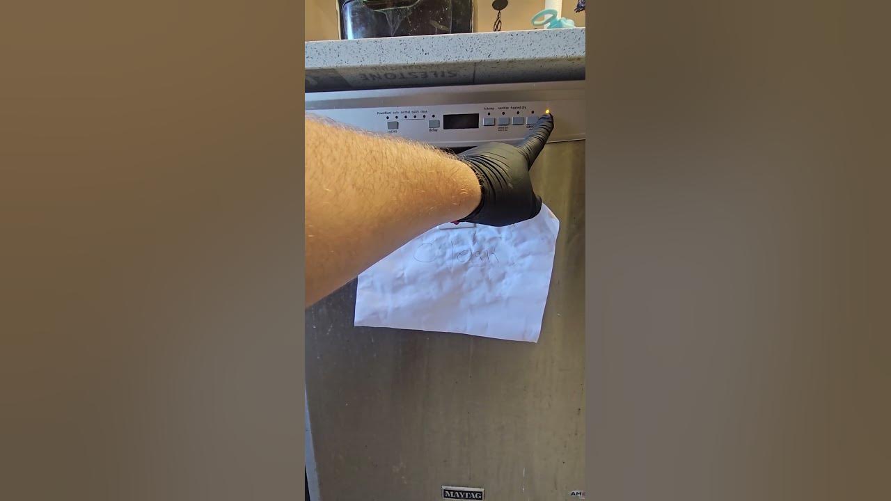 Maytag Dishwasher MDB4949SDM3 error codes and diagnostic test cycle