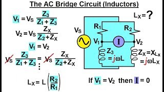 electrical engineering: ch 10 alternating voltages & phasors (63 of 82) ac bridge circuit: inductors