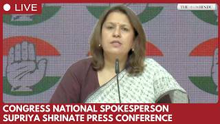 Congress national spokesperson Supriya Shrinate press conference in Delhi