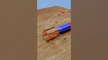 Coils and electromagnetic induction | 3d animation #shorts