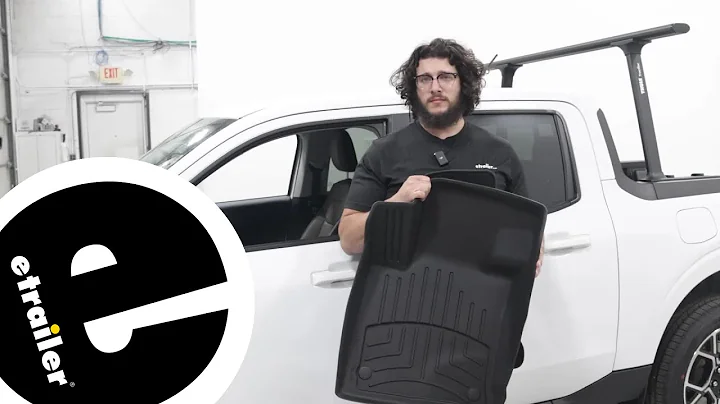 etrailer | A Closer Look at the WeatherTech HP Front Auto Floor Mats in a 2025 Ford Maverick