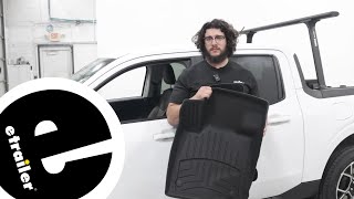 etrailer | A Closer Look at the WeatherTech HP Front Auto Floor Mats in a 2025 Ford Maverick