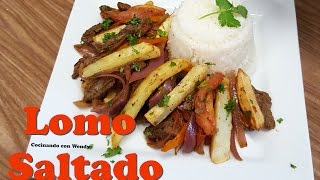 RECETA: LOMO SALTADO (Excelente!)