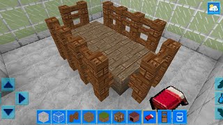 AdventureCraft 3D Block Building & Survival Craft Gameplay #38 (Android) | Glass Meeting Room screenshot 4