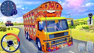 Indian Truck Offroad Driving Simulator 2021 - Cargo Duty Truck Drive Mountain 3D - Android GamePlay screenshot 4