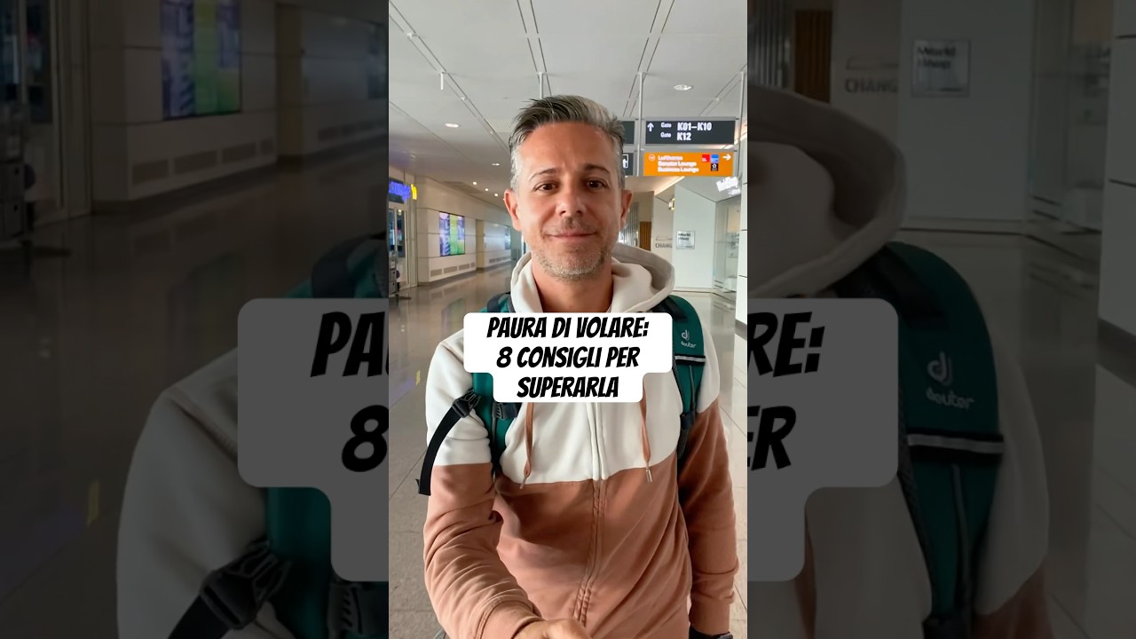 Consigli per superare la paura di volare