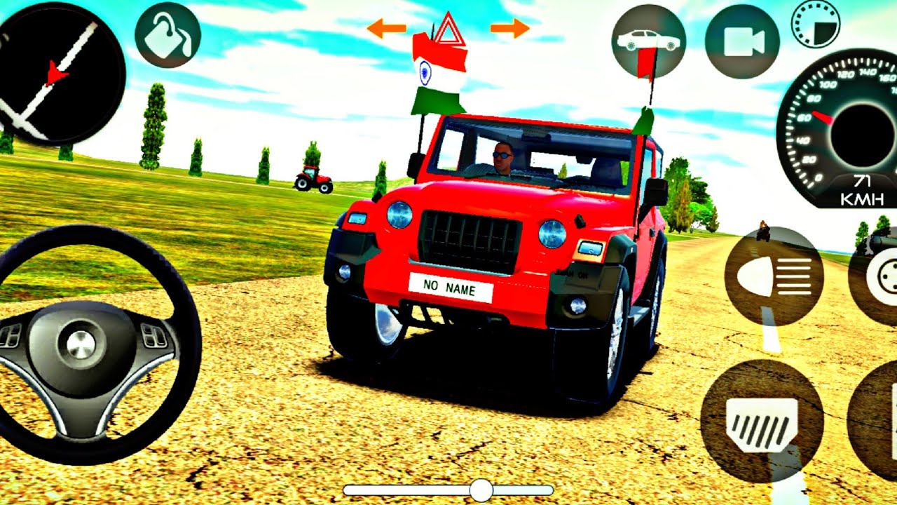 modified mahindra thar games 🚙 indian thar 🔥 (gadi wala game) 😈 game indian cars simulator
