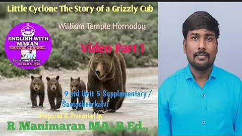 Little Cyclone The story of a Grizzly Cub ( Video Part 1)