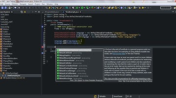 20. JTree Java Swing Tutorial without voice
