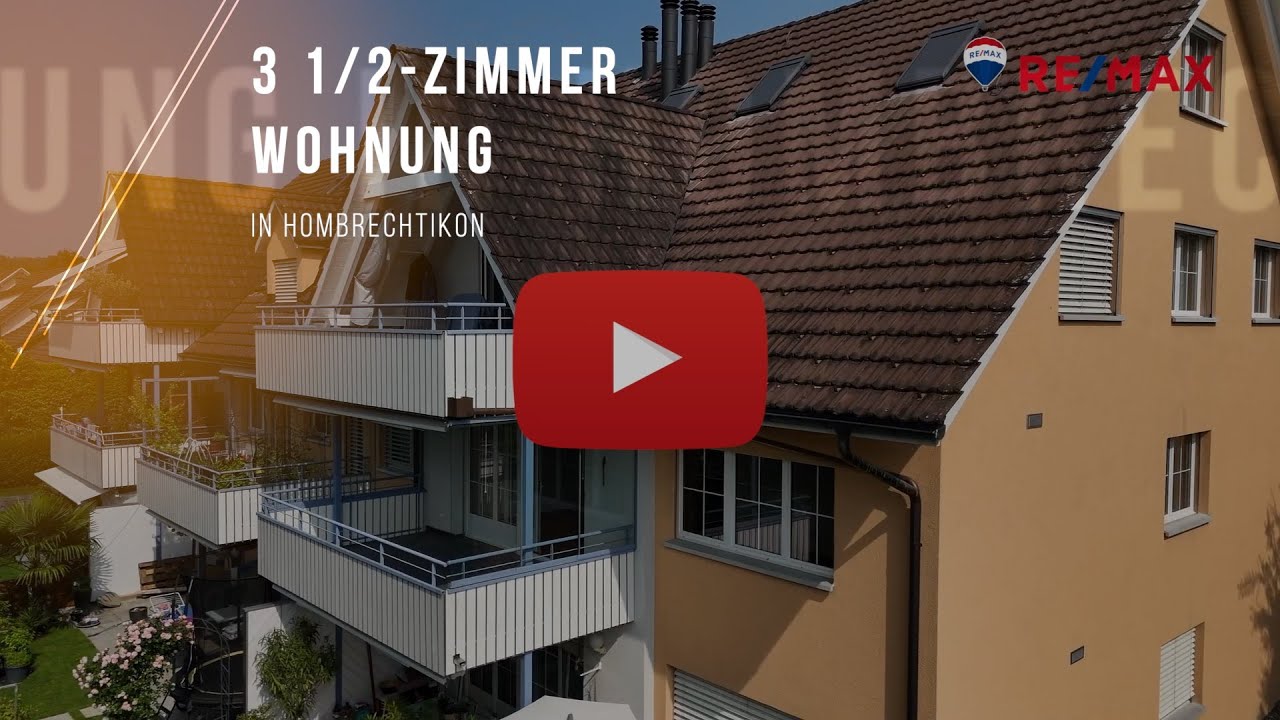 🔷ZU KAUFEN🔷3.5-Zimmer-Wohnung in Hombrechtikon natürlich bei Rolf Wirnsberger REMAX Immobilien