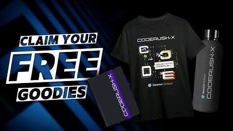Newton School Goodies 🔥 | Participate and Win | CodeRush