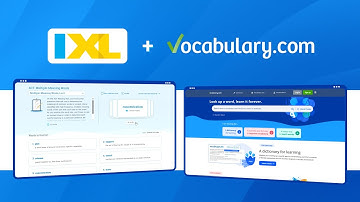 Vocabulary.com resources are available on IXL