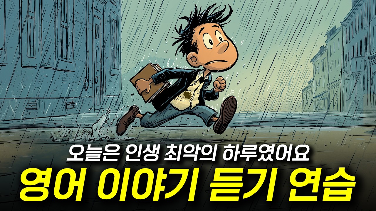 오늘은 인생 최악의 하루였어요 🌧️☔🙁