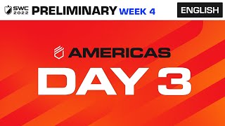 [English] SWC2022 AMERICAS PRELIMINARY DAY 3 | Summoners War