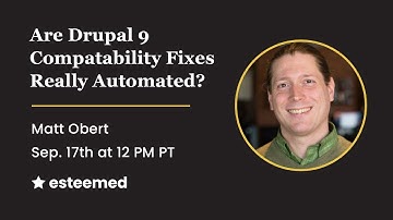 Are Drupal ​​9 Compatibility Fixes Really Automated?