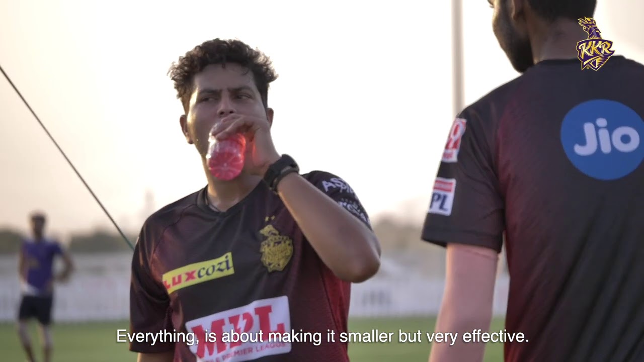 What are KKR players doing to beat the Heat in UAE? | IPL 2020