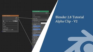 Blender 2.8 Tutorial: Alpha Clip Version 2 - amendment
