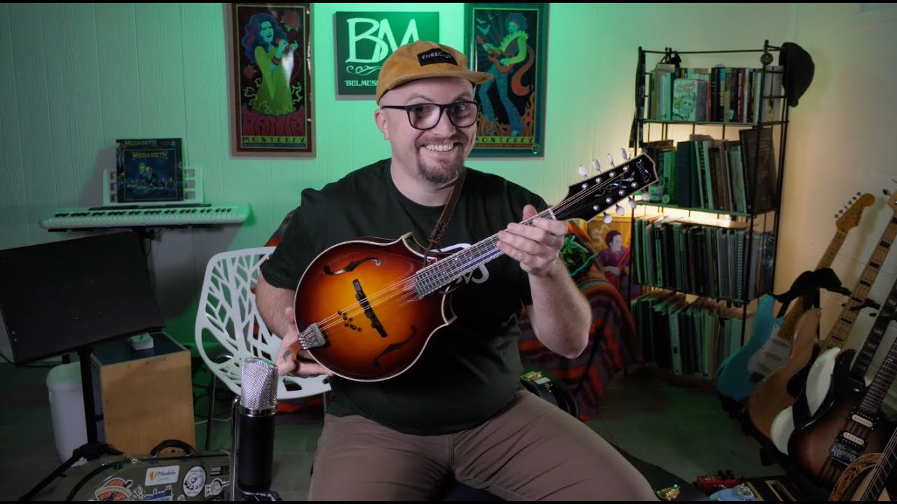 "Squirrel Hunters" Bułas 2-Point "The Griffin" Model Mandolin Sound Sample by Hayes Griffin