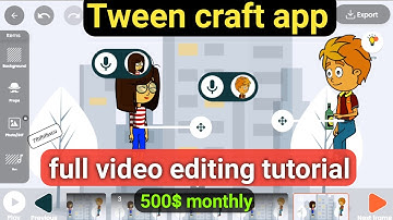 Tween craft se video kaise banaye full tutorial | Tween craft tutorial | how to use tween craft app