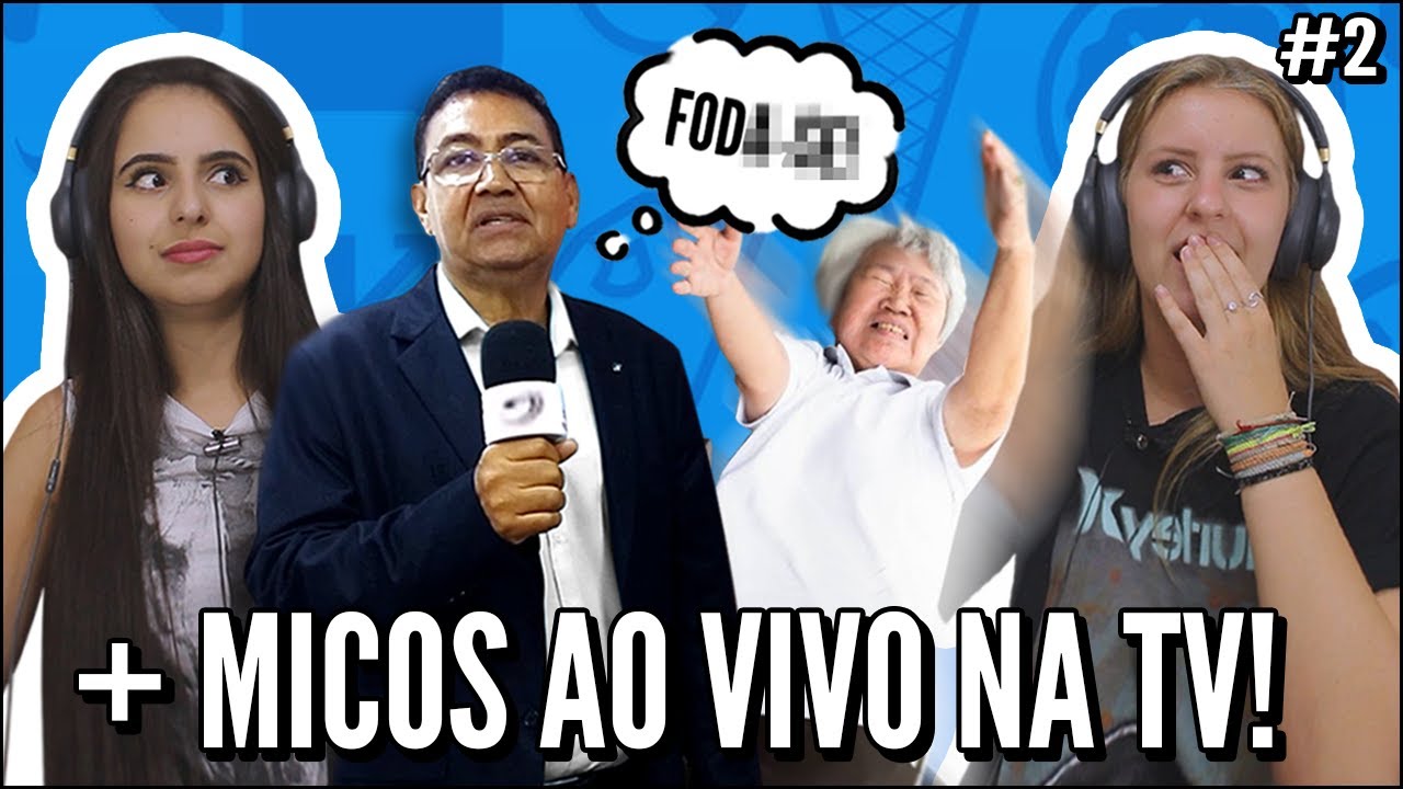JOVENS REAGEM A OS MAIORES MICOS AO VIVO NA TV BRASILEIRA #2 - FALA DE TUDO