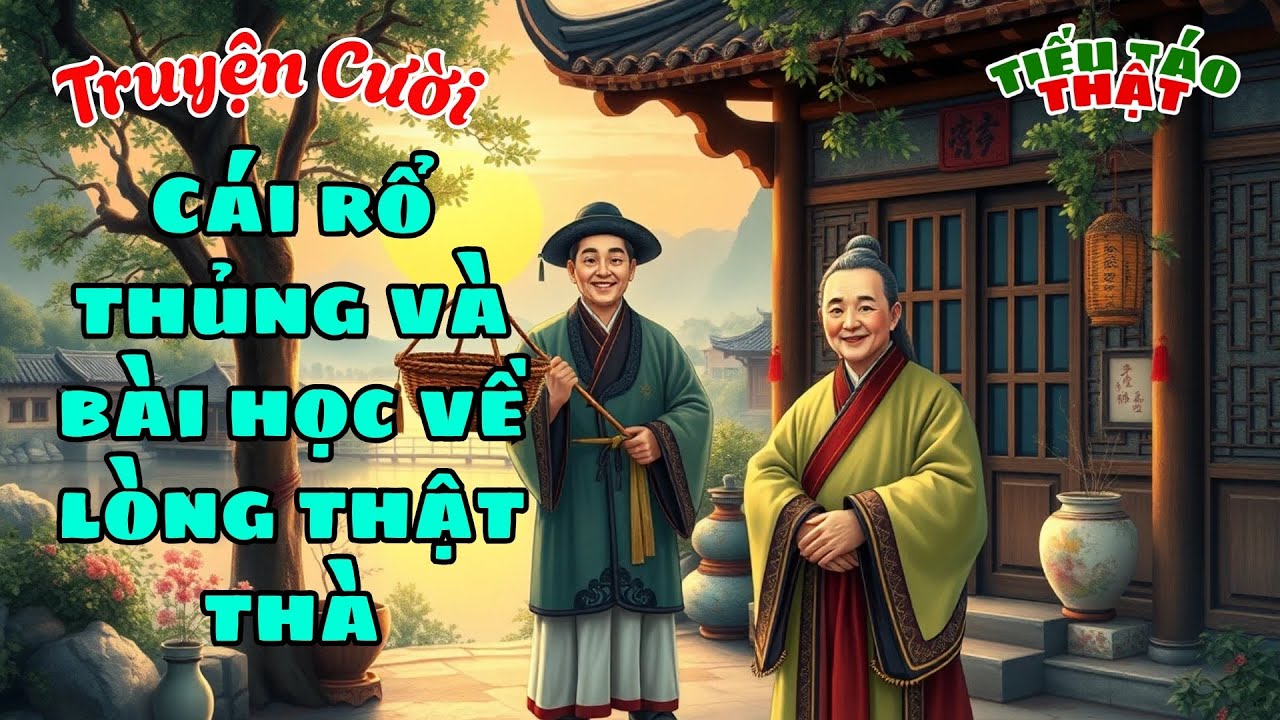 Cái rổ thủng và bài học về lòng thật thà - Truyện cười dân gian miền ...