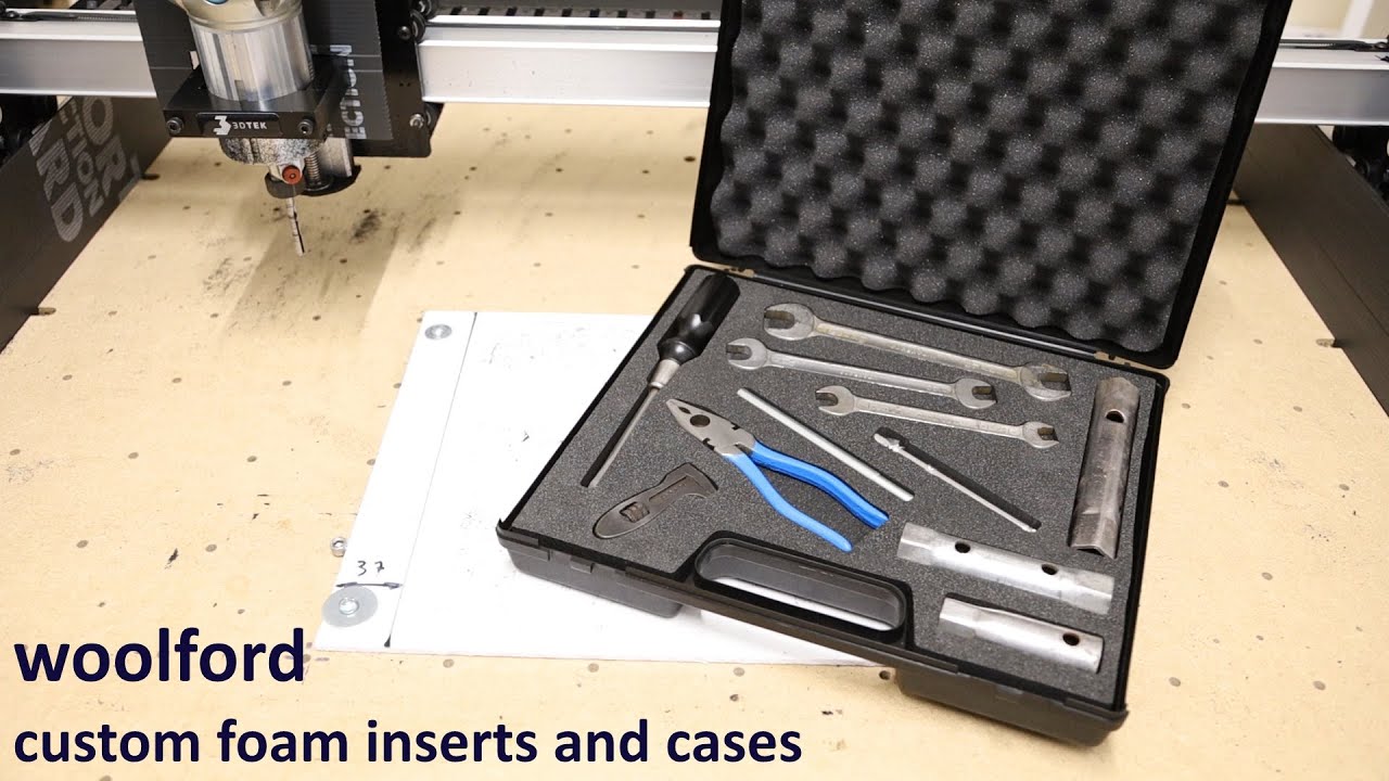 Designing and manufacturing a custom tool case insert