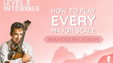 How to Play Every Major Scale // Free Mandolin Lesson // Tristan Scroggins