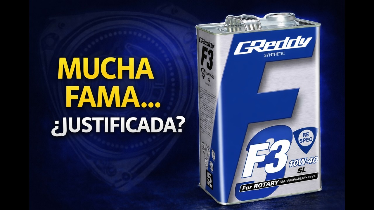 Greddy F3 10w40 Rotary Engine Oil [Laboratory Analysis] - YouTube
