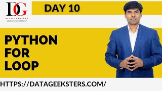 #Day 10 - Loop in Python