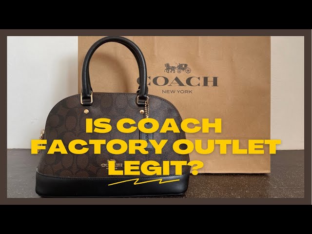 Is Coach Factory Outlet Legit?! Key Information You Need To Know About  Coach Outlet!!! - Youtube