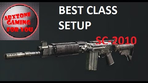 COD Ghosts Best class setup SC-2010