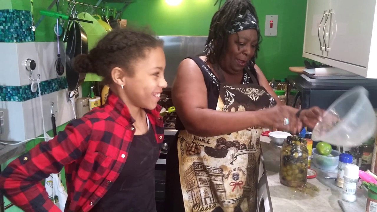 Olives made fancy by Momma Cherri