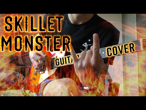 Видео: Skillet - Monster guitar cover