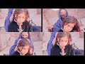 Samavia did Little village girl short beautiful hair checking another part