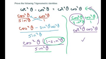 Prove Trig Identities simplify using common denominator