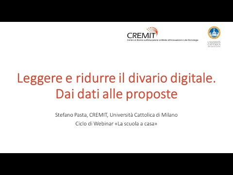 Video: Il Divario Digitale Si Riduce? Rete Matador