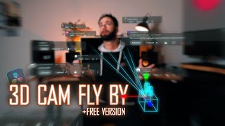 Stunning 3D Camera Effect (No Plugins, Free Version!) / DaVinci Resolve Tutorial