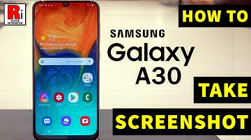 How To Take Screenshot In Samsung Galaxy A30 (2 Ways)